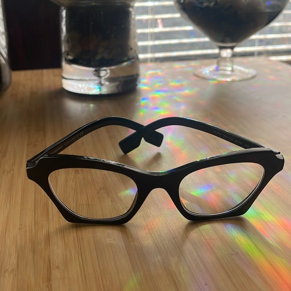 Burberry glasses. Great style frames. Prescription glasses.